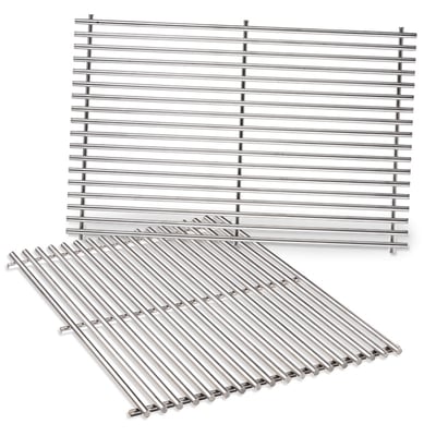 Cast Iron Grill Grates And Stainless Steel Grill Part Kit For